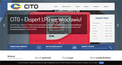 Desktop Screenshot of cito.com.pl